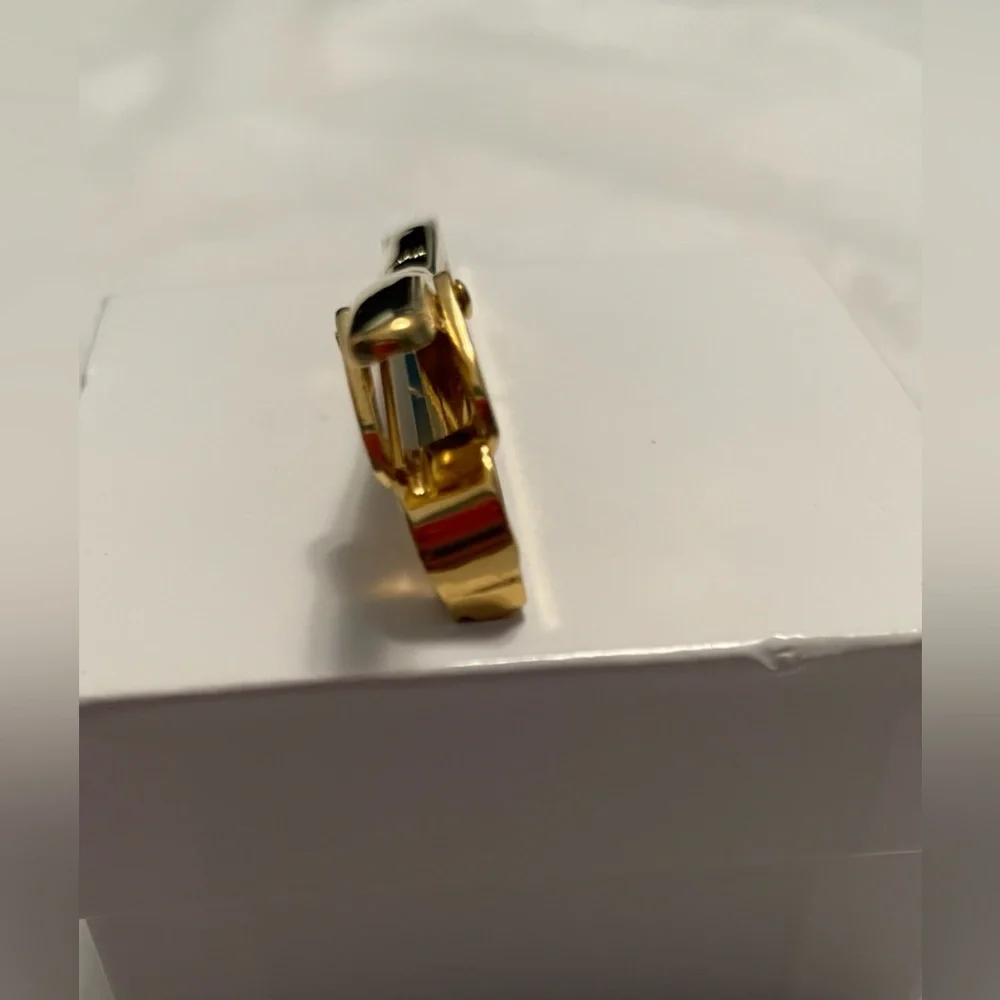 YSL Two‎ Tone Tie Clip